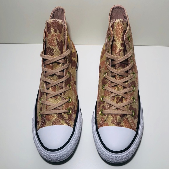 Converse Ctas Hi Top Particle Beige/Cameo Brown - Picture 5 of 8